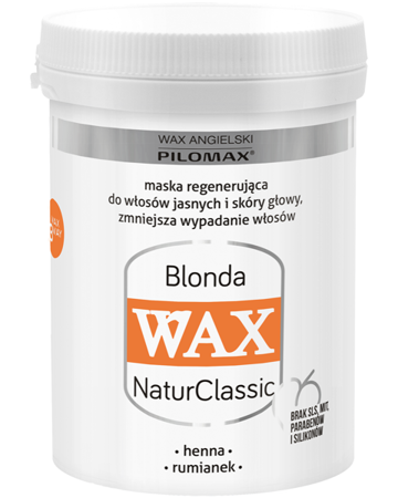 PILOMAX Wax Blonda - MASKA regenerująca Włosy suche, zniszczone, jasne 480 g