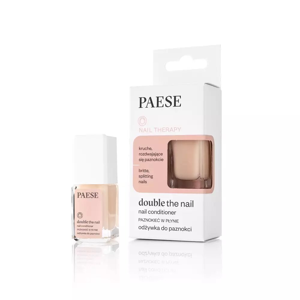 Paese Nail Therapy Double the Nail Paznokieć w Płynie do Kruchych i Pozbawionych Energii Paznokci 8ml