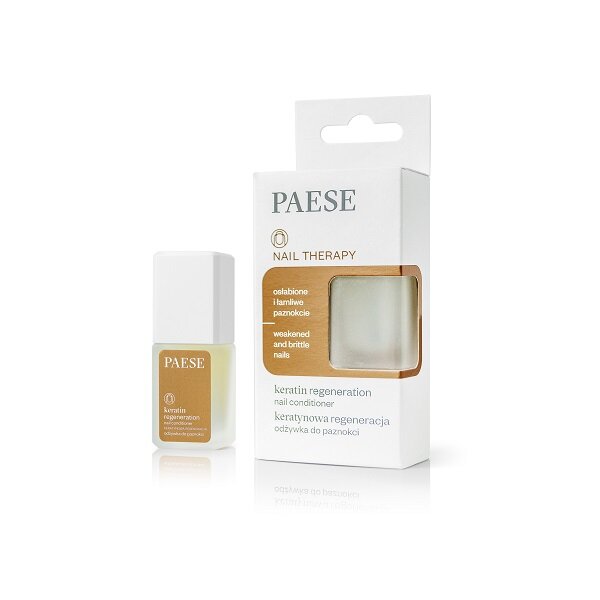 Paese Nail Therapy Keratin Regenerująca Odżywka do Osłabionych Paznokci 8ml