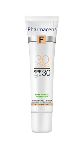 Pharmaceris F Mineralny Dermo-Fluid Matujący 30 Tanned SPF 30 30ml