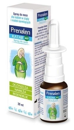 Prenalen Katar Spray 20 ml Dla Kobiet w Ciąży i Matek Karmiących