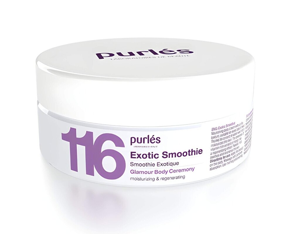 Purles 116 Glamour Body Ceremony Exotic Smoothie Egzotyczny Krem do Ciała dla każdego Rodzaju Skóry 160ml