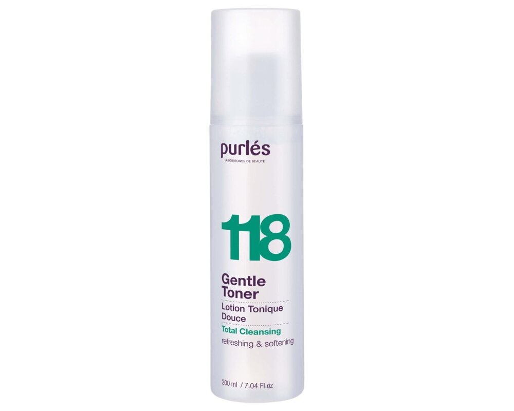 Purles 118 Total Cleansing Delikatny Tonik dla każdego Rodzaju Skóry 200ml