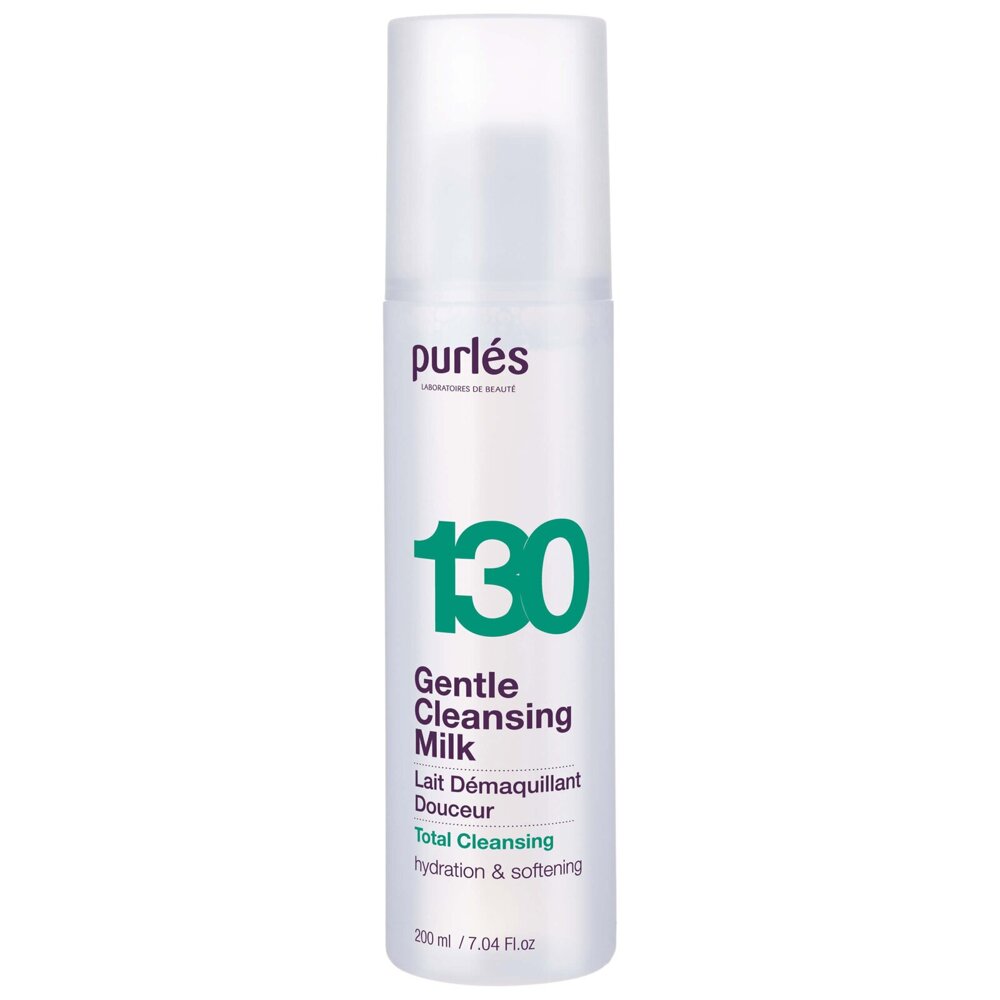 Purles 130 Total Cleansing Łagodne Mleczko do Demakijażu dla każdego Rodzaju Skóry 200ml