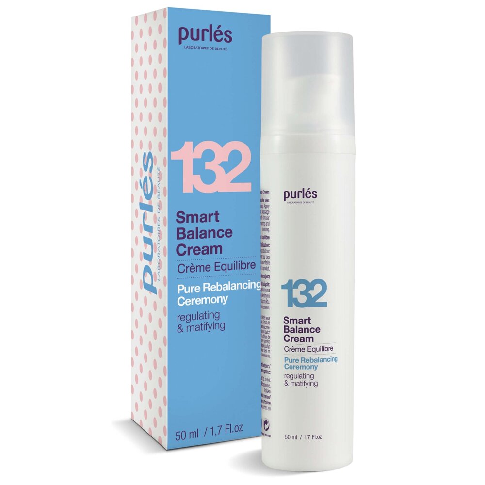 Purles 132 Pure Rebalancing Ceremony Smart Krem Balansujący dla Skóry Problematycznej  50ml