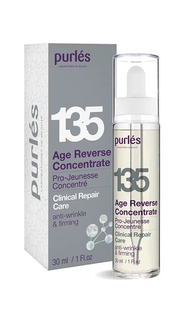 Purles 135 Clinical Repair Care Age Reverse Concentrate Naprawczy Koncentrat Młodości dla Skóry Dojrzałej i Suchej 30ml