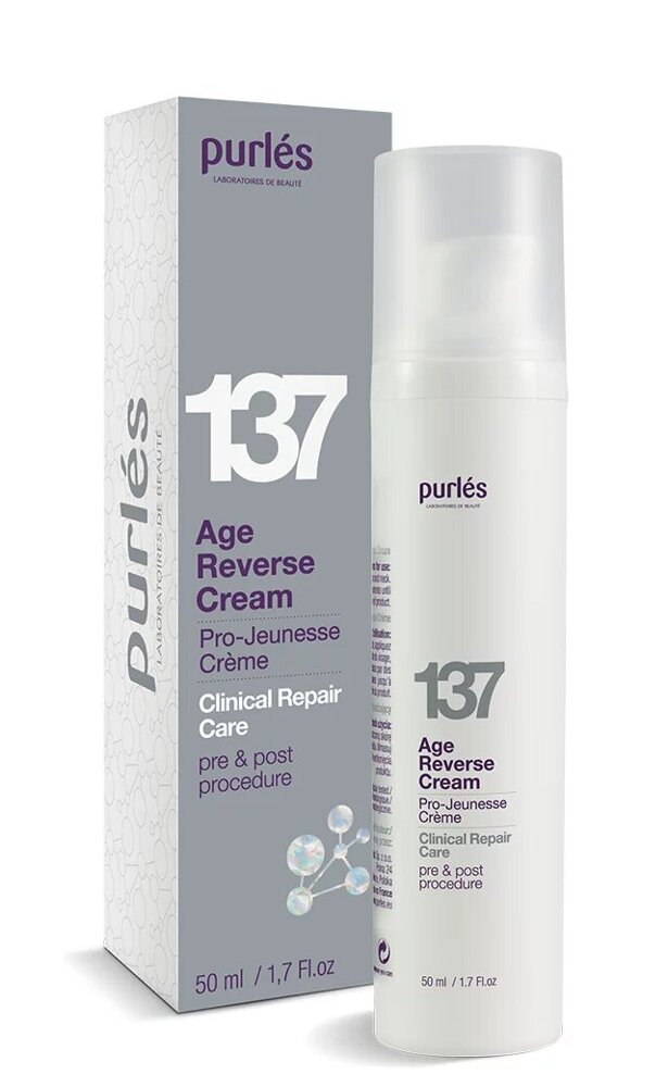 Purles 137 Clinical Repair Care Age Reverse Cream Naprawczy Krem Odmładzający 50ml
