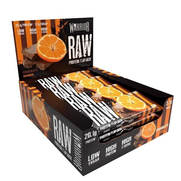 Raw Protein Flapjack, Chocolate Orange - 12 bars