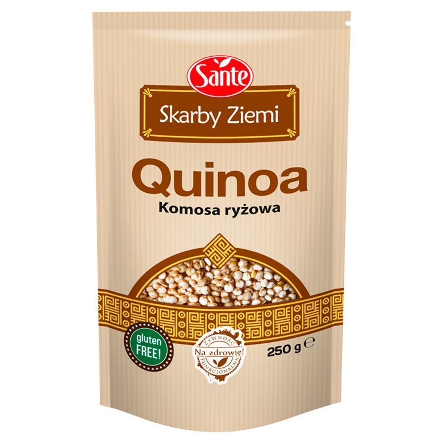 Sante Skarby Ziemi Quinoa Komosa Ryżowa bez Glutenu Źródło Białka i Błonnika 250g