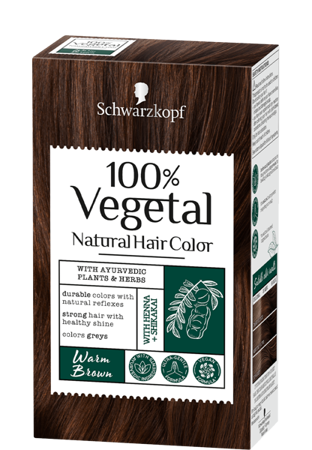 Schwarzkopf Hair Color 100% Vegetal Warm Brown Proszek do Koloryzacji Włosów