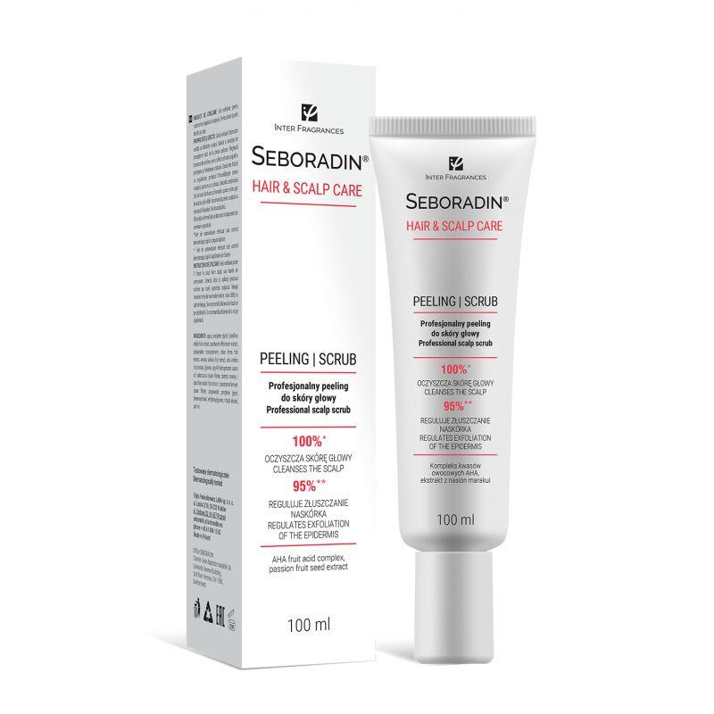 Seboradin Hair & Scalp Care Profesjonalny Regulujący Peeling do Skóry Głowy 100ml