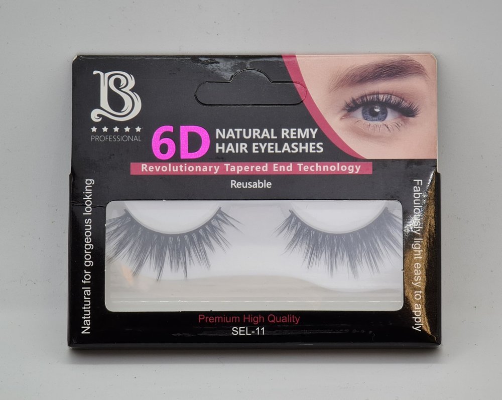 Star Beauty Professional 6D Natural Remy Hair Eyelashes SEL11
