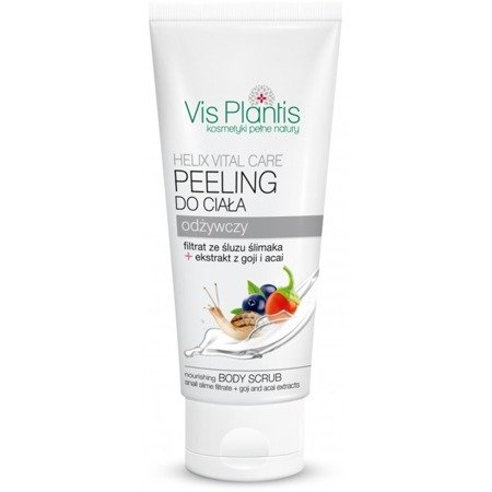 Vis Plantis Helix Vital Care Odżywczy Peeling do Ciała z Filtratem ze Śluzu Ślimaka 200 ml