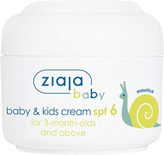 Ziaja Baby Ochronny Krem dla Dzieci i Niemowląt od 3 Miesiąca Życia SPF6 50ml