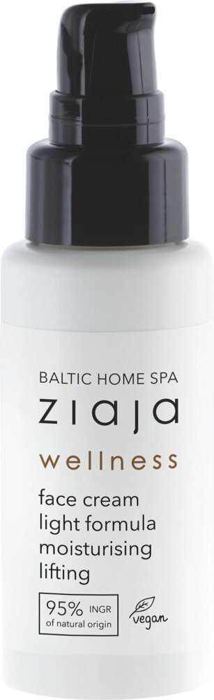 Ziaja Baltic Home Spa Wellness Nawilżająco-Liftingujący Lekki Krem do Twarzy 50ml