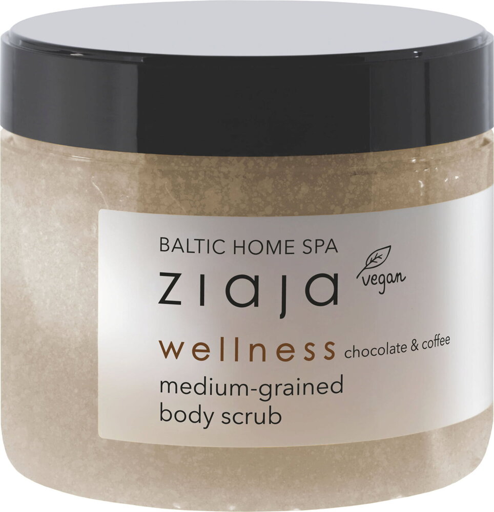 Ziaja Baltic Home Spa Wellness Średnioziarnisty Peeling do Ciała z Mielonymi Łupinami Orzecha Włoskiego 300ml