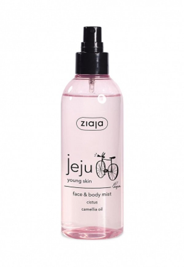 Ziaja Jeju Young Skin Mgiełka do Twarzy i Ciała z Nutą Mango Kokosa i Papai Vegan 200ml